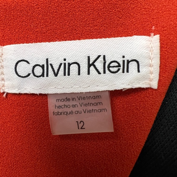 Calvin Klein Belted Ruffle-Sleeve Jumpsuit - Picture 5 of 8